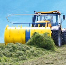 RECK-Grassilageverteiler JUMBO schwenkbar