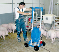 RECK-Spaltenmixer PORCO