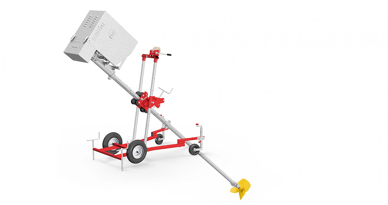 RECK - Slurry mixers: Electric Slurry Mixer Blizzard with Chassis Solomobil