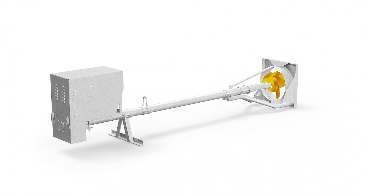 RECK - Slurry mixers: Electric Slurry Mixer Blizzard with Seal frame