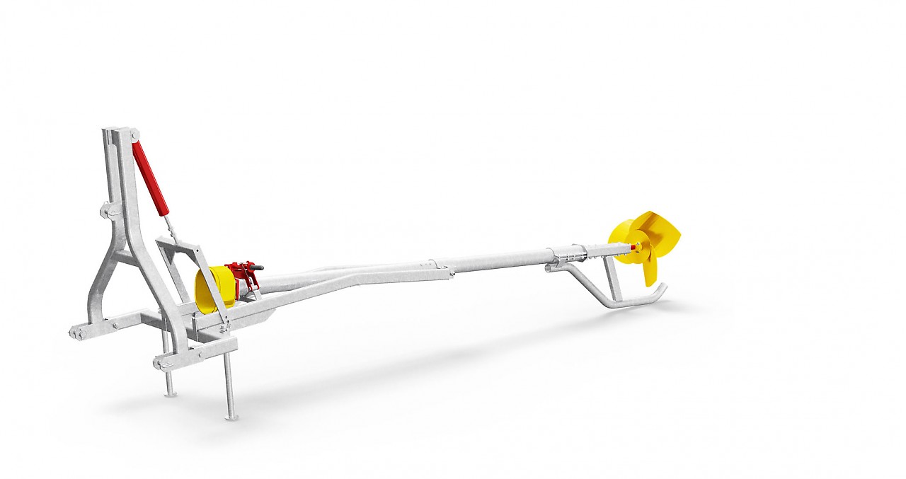 RECK - Slurry mixers: Folding PTO Mixer Jaguar