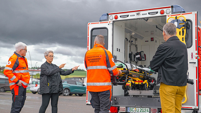 RECK Agrartechnik - 100.000 Euro für den Rettungsdienst im Landkreis Biberach
