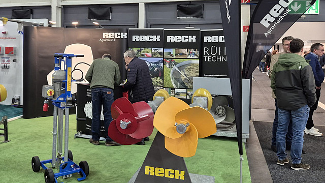 RECK Agrartechnik - Erfolgreicher Messeauftritt auf den AGRAR Unternehmertagen in Münster